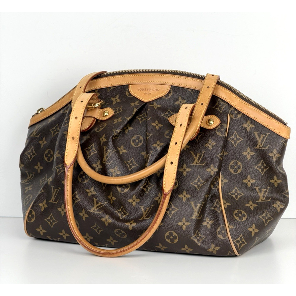 Louis Vuitton Tivoli GM Shoulder Bag in Brown Monogram Coated Canvas 2007 S